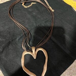 Brighten Elegant Heart Pendant Necklace